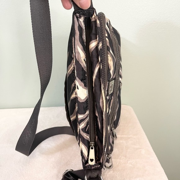 Brighton Women's Gray Adjustable Crossbody Bag One Size - Picture 7 of 10